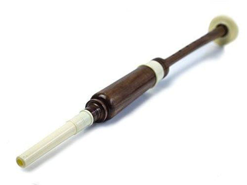 Practice Chanter Wooden with Ivory Imitation Finish - Includes Reed - 1to1 Music