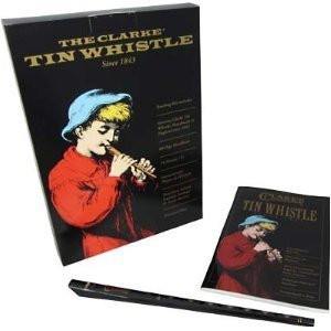 Clarke WTCD D Whistle Set with Book and CD - 1to1 Music