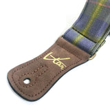 Guitar Strap - Ancient Taylor Tartan Vegan Strap by Vtar