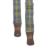 Guitar Strap - Ancient Taylor Tartan Vegan Strap by Vtar