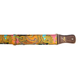 The Summer of Love Pink Paisley Guitar Strap - Vtar Vegan Guitar Straps