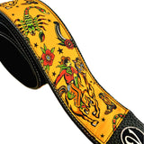 The Sweet Home Alabama Guitar Strap (American Traditional Tattoo Collection) - Vtar Vegan Guitar Straps