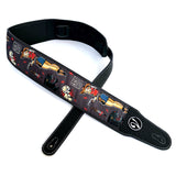 The Highway to Hell Guitar Strap (American Traditional Tattoo Collection) - Vtar Vegan Guitar Straps