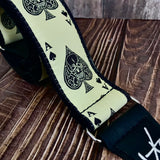 Guitar Strap - Vegan Ace of Spades Strap by Vtar