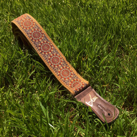 The Natural Brown Floral Strap
