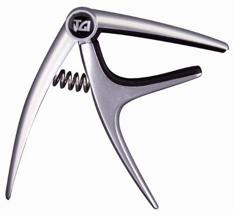 TGI Trigger Capo for Ukulele (brushed aluminium finish) - 1to1 Music