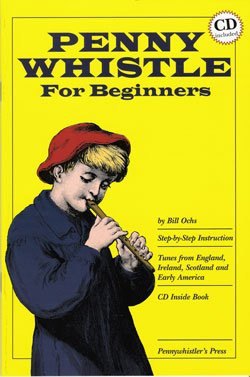 Penny Whistle Tutor book and CD for Beginners - 1to1 Music