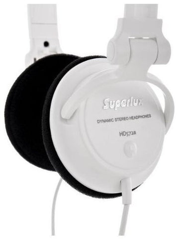 Superlux HD 572A - Lightweight Collapsible DJ Headphones - 1to1 Music