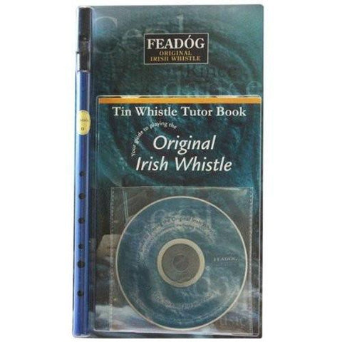 Feadóg Blue D Whistle with Book & CD - 1to1 Music